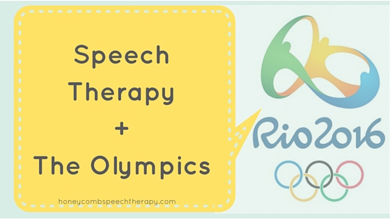 Speech Therapy & The Olympics