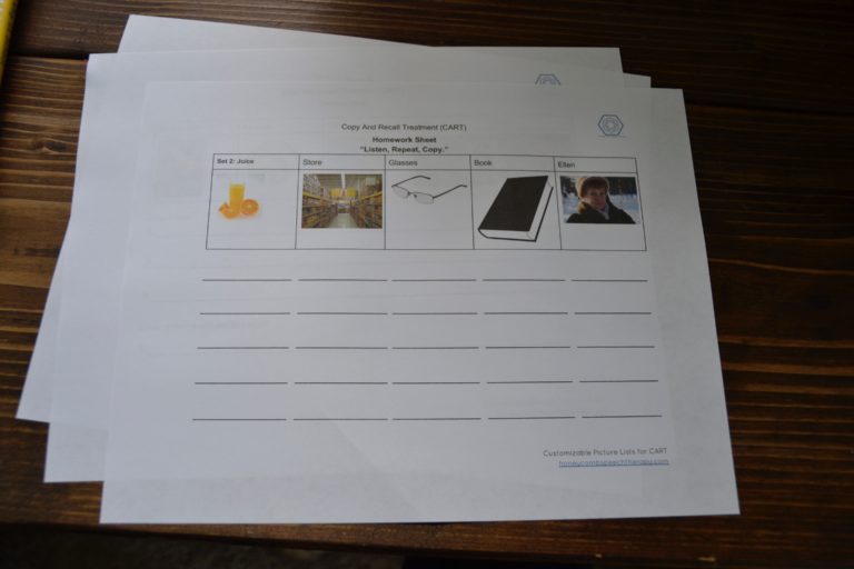 One Click: CART (Copy And Recall Training) - Honeycomb Speech Therapy