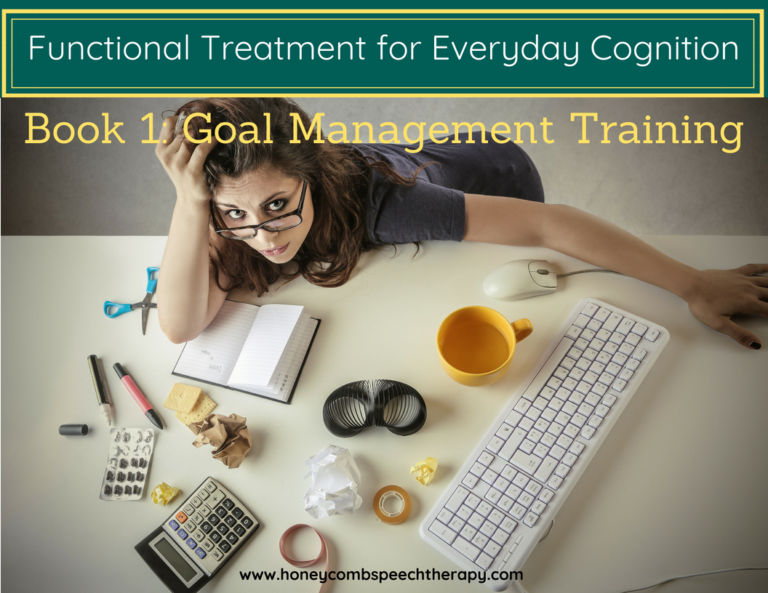 Functional Cognition Book 1 Goal Management Training Honeycomb