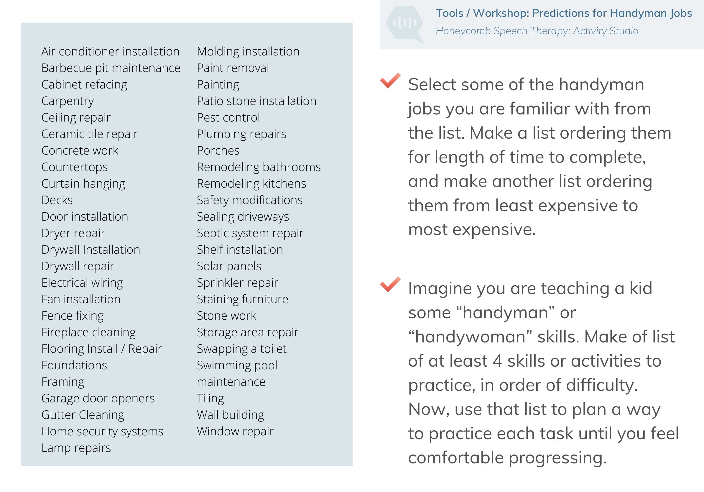 15 - Honeycomb Speech Therapy